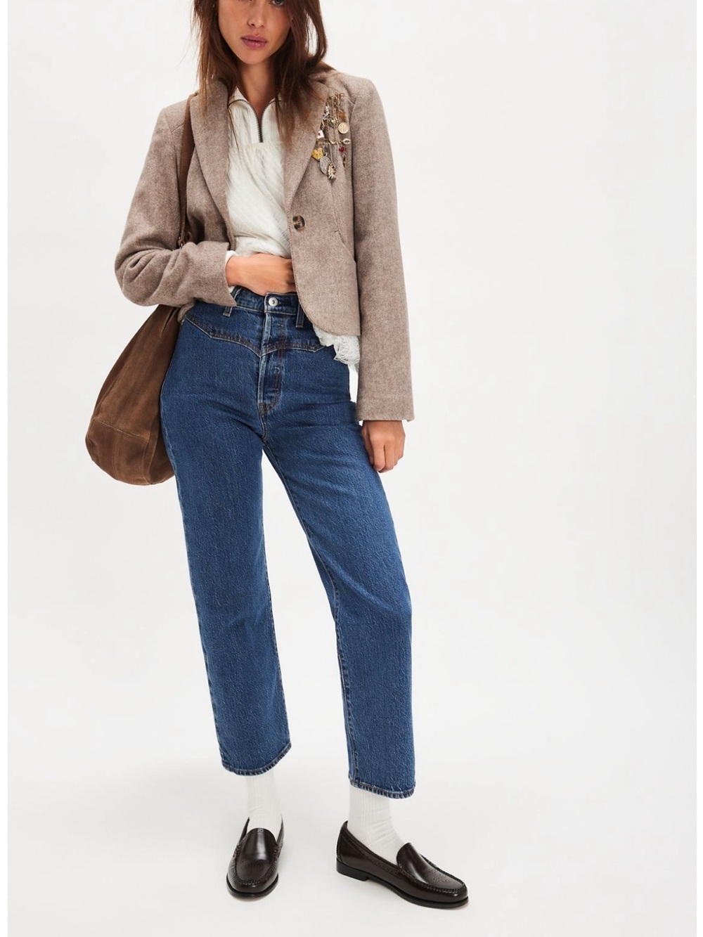 Levi's Ribcag Western Yoke Jeans Color: Valley View  high rise Size 32